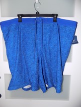 George Above Knee Cobalt Splash E-Board Swim Shorts Size 3XL (48-50) Men... - $22.50