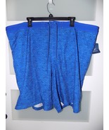 George Above Knee Cobalt Splash E-Board Swim Shorts Size 3XL (48-50) Men... - $22.25