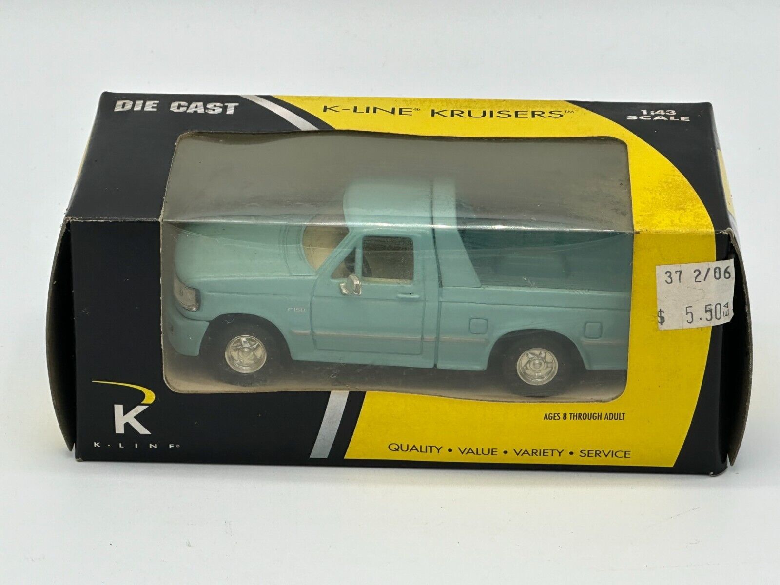 K-Line K-94205 95 Ford F-150 Pick-up O-Scale 1:43 Lionel Die Cast - $14.84