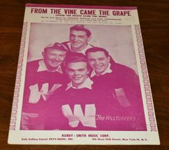 From The Vine Came The Grape (From The Grape Came The Vine), sheet music - $5.00