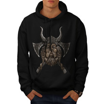 Wellcoda Northern Helmet Axe Cool Mens Hoodie - £27.16 GBP+