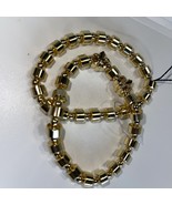 EYE CANDY LOS ANGELES PREMIUM 2 PIECE TITANIUM fleur de lis BRACELET new... - $136.15 CAD