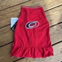 NHL Carolina Hurricanes Dog Pet Costume Dress Red Black Logo XXL All Sta... - $16.82