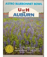 1969 Bluebonnet Bowl program Houston U of H Auburn - £132.16 GBP