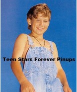 Jonathan Taylor Thomas teen photo 8x10 overalls 90's rare young beach JTT - $25.00