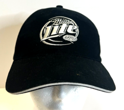 Miller Lite Harley Davidson 100th Anniversary Adjustable Baseball Cap Black - $18.37