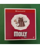 NEW! AMERICAN GIRL Molly’s School Plaid Jumper Outfit - £29.22 GBP