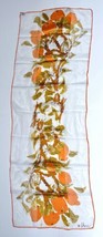 Vintage Vera Neumann Orange Tree Scarf Verasheer Silk Blend Seventies Groovy - £30.61 GBP