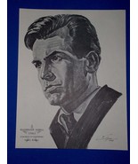 Maximilian Schell Academy Award Print Vintage 1962 Volpe Judgment At Nur... - $228.24 MXN