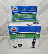 OEM Bissell Lift Off Filter Replacement Cordless Series 2 Pack Fits 53Y8... - £14.99 GBP