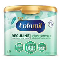 (1) Tubs Enfamil Reguline 19.5 oz Infant Formula (0-12 Months) Exp 12/2025 - £23.54 GBP