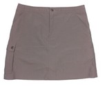 Patagonia Inter Continental Hideaway Skirt Women&#39;s Sz 8 Grey shorts-skirt - £17.46 GBP