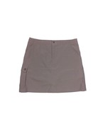Patagonia Inter Continental Hideaway Skirt Women&#39;s Sz 8 Grey shorts-skirt - £17.50 GBP