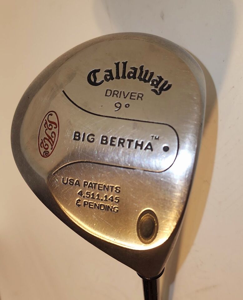 Callaway Big Bertha  9* Driver RCH 60 Firm flex graphite Right handed - $24.00