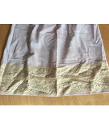 S/XS 50&#39;s Lilac Nylon 5&quot; Ivory Lace Detail 19&quot; Length Vtg Half-Slip CD P... - $38.12 CAD