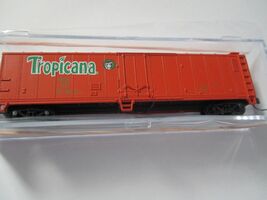 Atlas Trainman # 50006477 Tropcana 50&#39; Mechanical Reefer # 142 N-Scale - $34.41 CAD