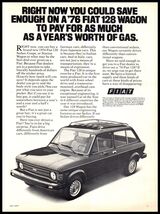 1977 Magazine Car Print Ad - 1976 Fiat 128 Wagon A6 - $70.34 MXN