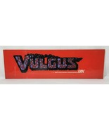 Original Vintage Vulgus Arcade Marquee by SNK Electronics Corp - £51.38 GBP