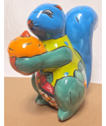 Talavera Squirrel Cute Mexican Pottery Folk Art Home Decor Indoor Outdoo... - $904.56 MXN