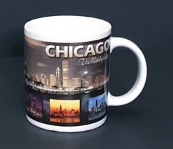 Chicago The Windy City Building Skyscrapers Landscape Coffee Mug Cup - £4.66 GBP