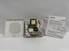 Siemens 500-636056 SET-W Fire Alarm Audible Signal Speaker Wall Mount - €42,81 EUR