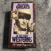 NEW! Hollywood Greats In Early Westerns: 10 Movies VHS 1995 3 Video Tape... - $19.79