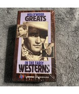 NEW! Hollywood Greats In Early Westerns: 10 Movies VHS 1995 3 Video Tape... - $19.79