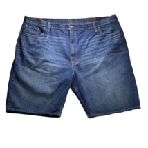Levi Strauss &amp; Co 569 Jean Shorts Dark Wash 100% Cotton Denim  Men&#39;s Siz... - £21.57 GBP