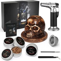 Cocktail Smoker Kit With Torch &amp; 4 Flavors Wood Smoker Chips, Itayga, No Butane - £61.68 GBP