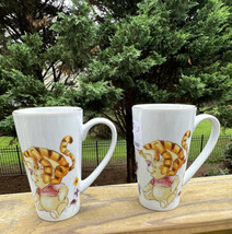 Disney Pooh &amp; Tigger 6” Ceramic Latte Mugs I’ve Found Somebody Just Like... - £23.91 GBP