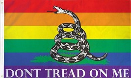 Rainbow Gadsden Flag - 3x5 Ft - $16.99