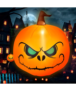 4 FT Halloween Inflatable Pumpkin Blow up Smiling Jack O Lantern Lawn De... - £39.30 GBP