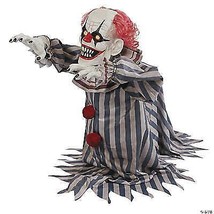 Clown Animated Jumping Prop Halloween Haunted House Music Scary Creepy MR124533 - £133.89 GBP