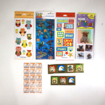 Hallmark Sticker Lot Mixed Types Disney Journal Dogs Holographic - $10.69