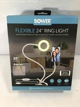 Bower Smart Photography Series Flexible 24&quot; Ring Light NEW, Sealed - £15.95 GBP