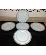 5pc MIKASA Platinum Crown Fine China 8.25” Salad Plate Set L3428 - $940.68 MXN