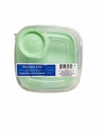 Salad &amp; Dressing Chip &amp; Dip Container W Lid 21.5 Fl Oz 1/Pk-Green - £7.74 GBP