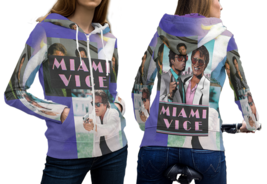 Miami Vice (80&#39;s Tv Show) 3D Print Hoodies Zipper Hot Sale Long Sleeve  Hoodie S - £39.90 GBP