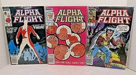 VTG 1984 Marvel Comics Alpha Flight #&#39;s 11-12-13 Bronze Age John Bryne W... - £11.64 GBP