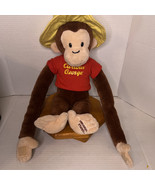 Universal Studios Curious George hanging monkey Plush Stuffed Animal Toy... - $315.32 MXN