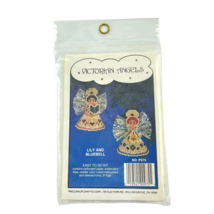 Willmaur Crafts Cross Stitch Lily Bluebell Victorian Angels  Ornament Kit  P975 - $12.55