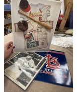 Lot STAN &quot;The Man&quot; MUSIAL 1993 MLB 11 x 14  Poster Cardinals + Photo Poc... - £11.66 GBP