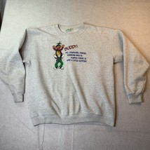 VTG Sesame Street Burt And Earnie Buddy RARE Crewneck Sweater Size L 199... - $42.00