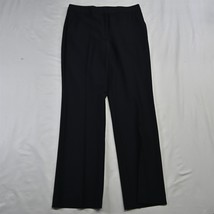 NEW Talbots 8 Navy Blue Heritage Straight Wool Stretch Womens Dress Pants - £23.90 GBP