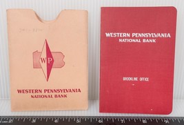 Vintage Western Pennsylvania Nazionale Banca Pittsburgh Account Libro - £27.88 GBP
