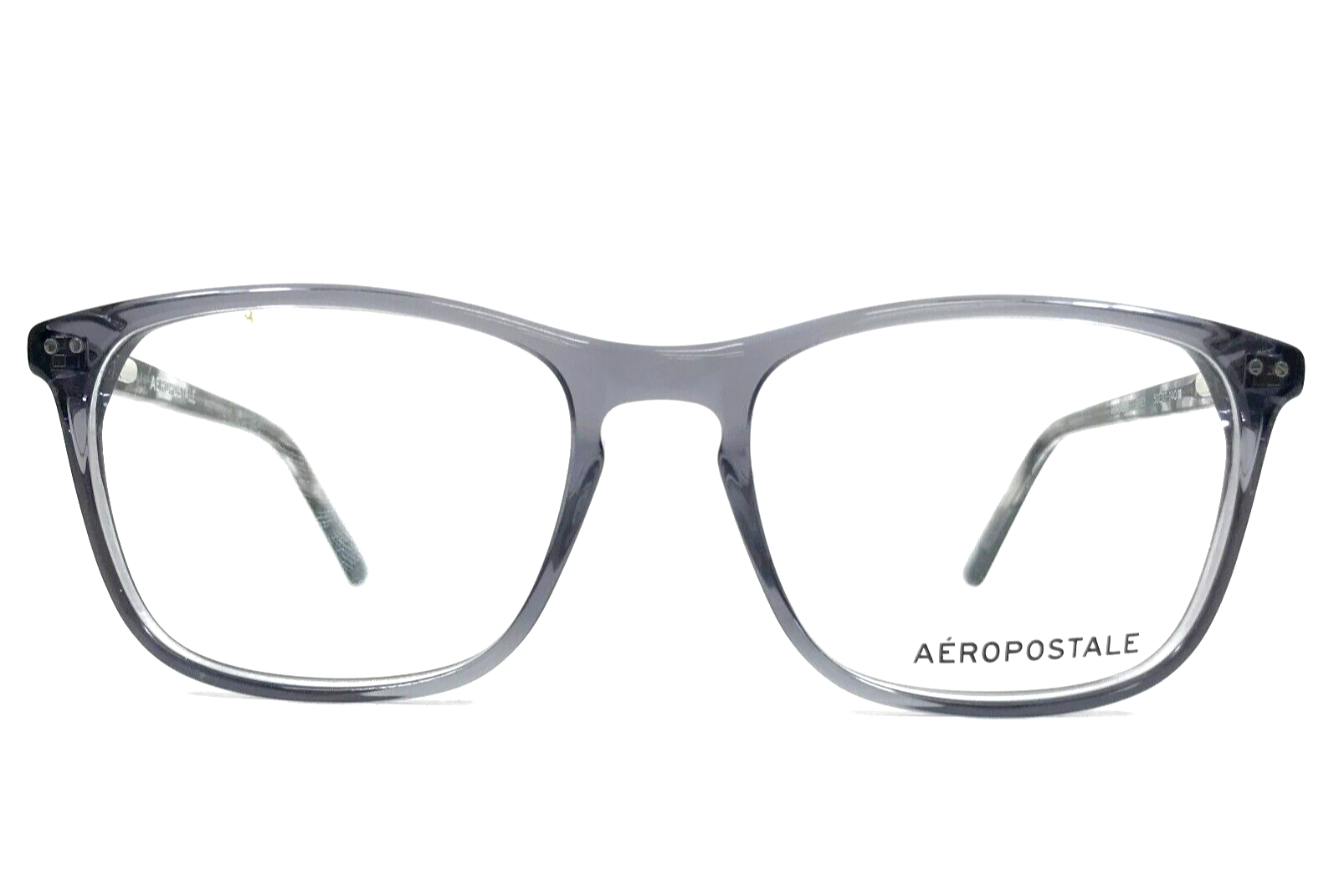 Aéropostale Brille Rahmen Aero 1001 Grau Schildplatt Quadratisch Komplet... - $54.43