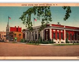 United States Post Office Oneida New York NY UNP Linen Postcard N23 - $2.92