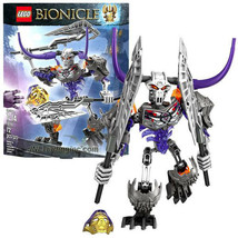 Year 2015 Lego Bionicle 70793 - SKULL BASHER with Mask and Hook Axes (72 Pcs) - £54.92 GBP