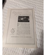 Elgin Watch Original 1918 Vintage Print Ad - €6,92 EUR