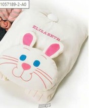 Figis Gallery Cuddle Stuffed Animal Bunny Floor Pillow Bed Pink Easter Throw - £18.93 GBP